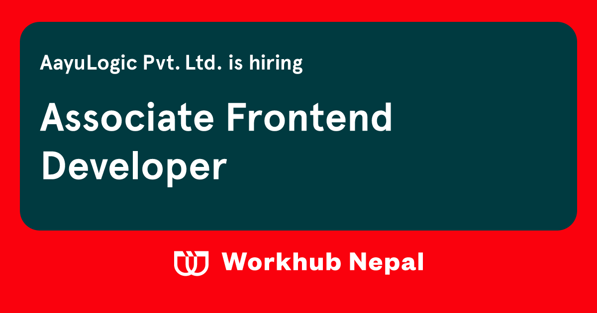 Associate Frontend Developer