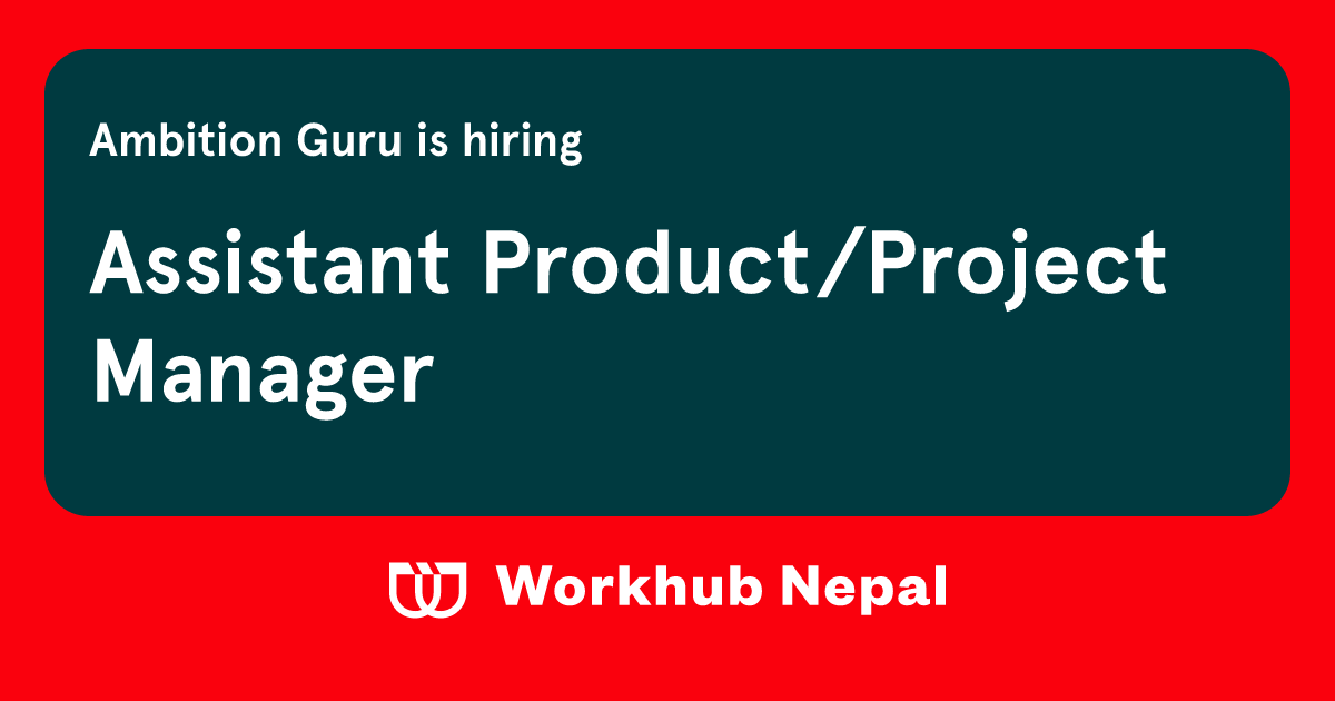 Assistant Product/Project Manager