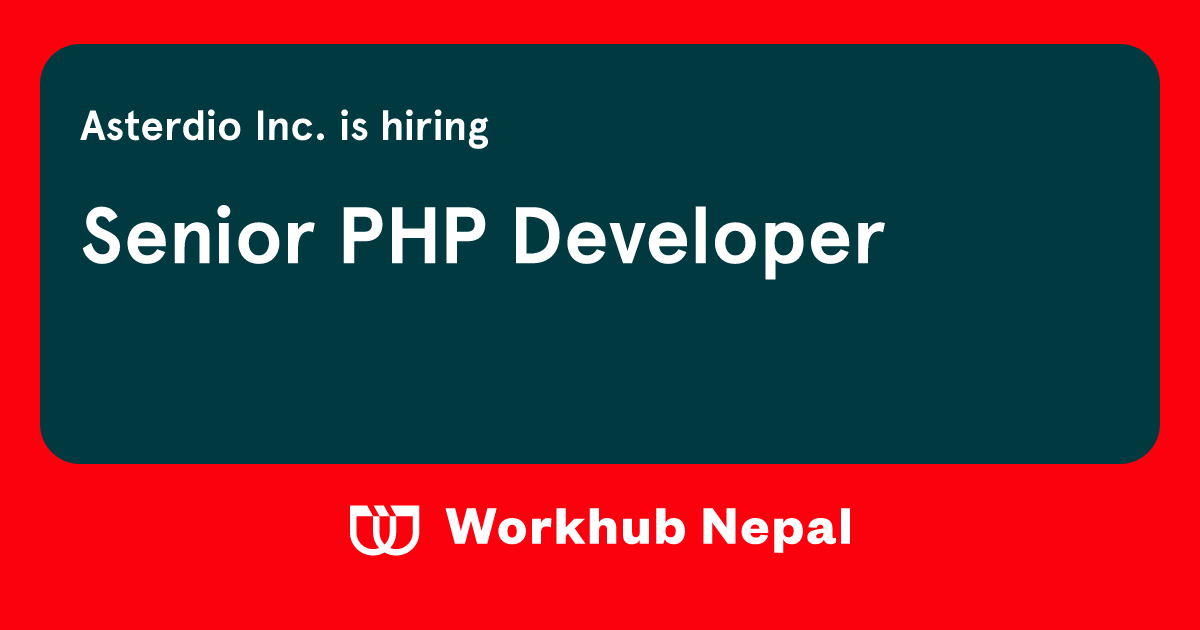 Senior PHP Developer