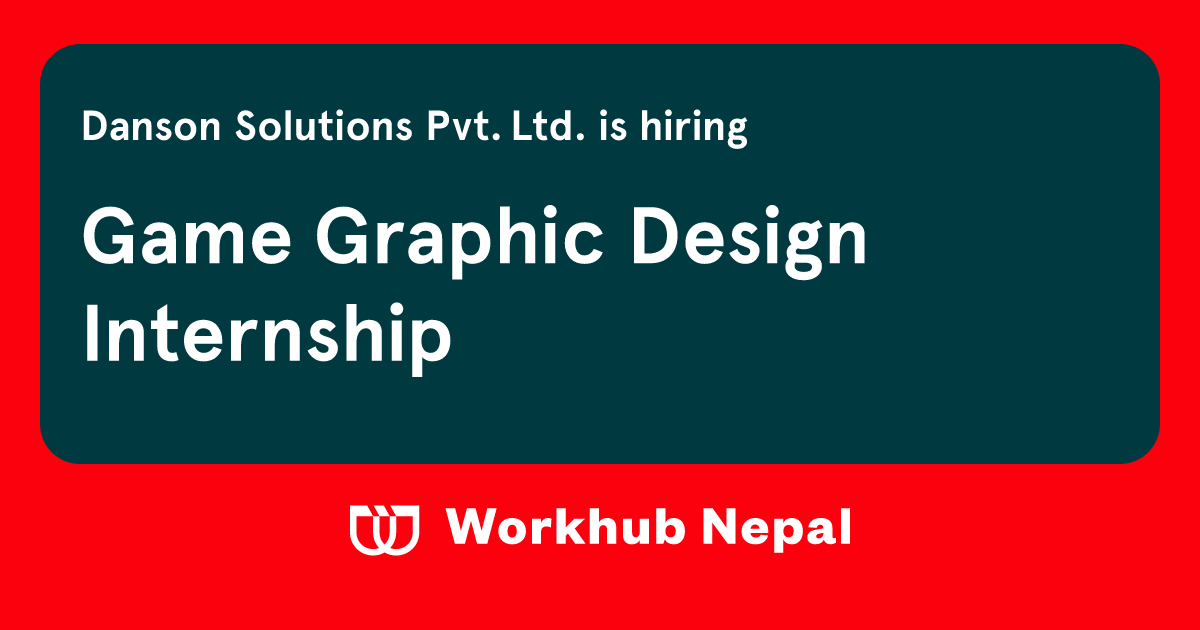 Game Graphic Design Internship