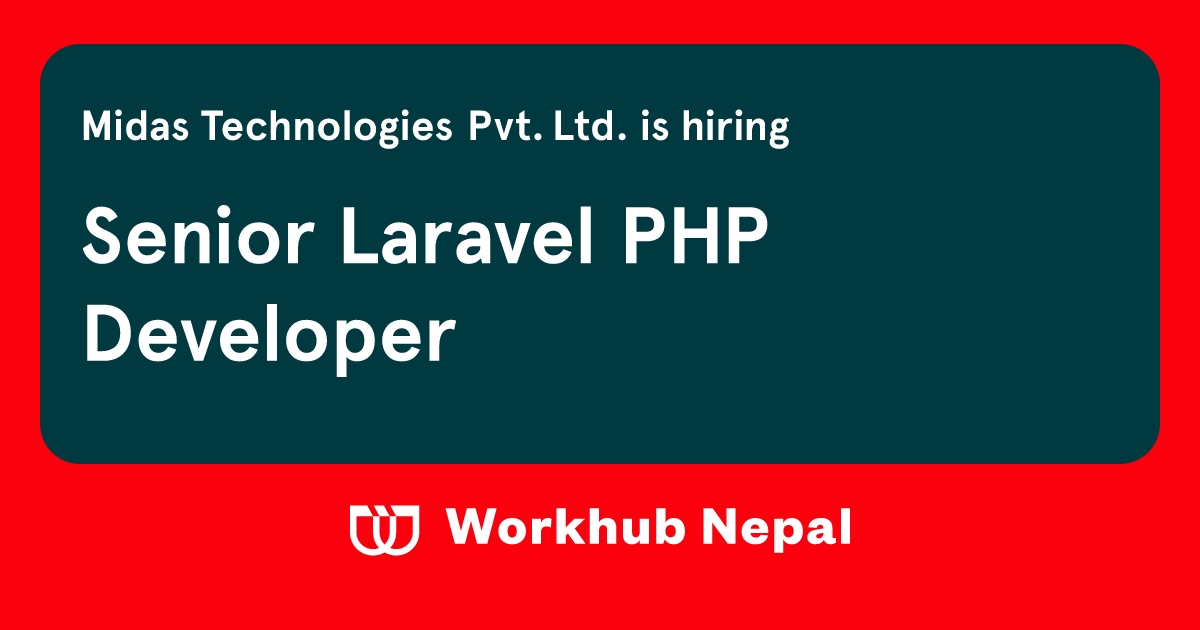 Senior Laravel PHP Developer