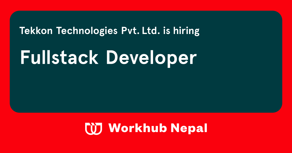 Fullstack Developer